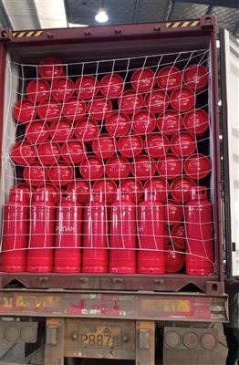 21 kg-os LPG palack professzionális szállításvédelemmel